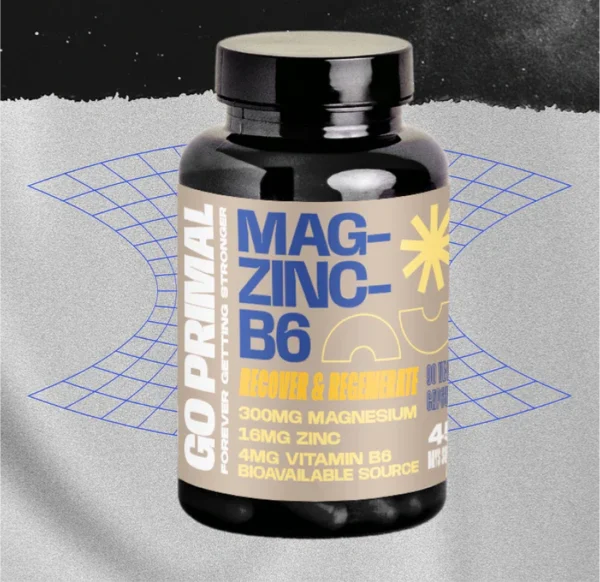 Magnesio, Zinc y Vitamina B6 - Recupera y Regenera